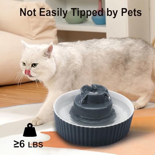 Ceramic Cat Water Fountain