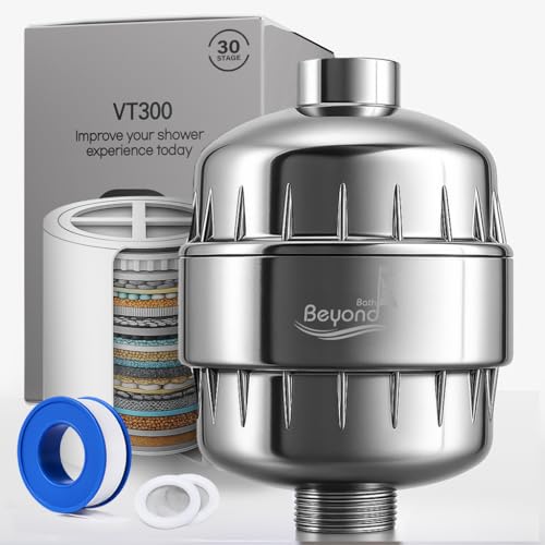Shower Filter Head for Hard Water Softening & Chlorine 30