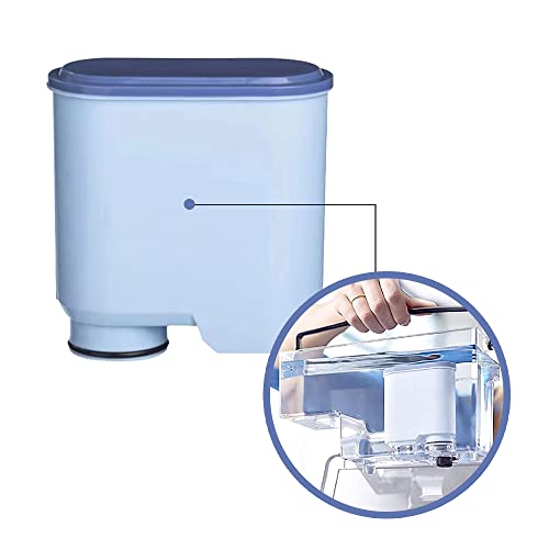 Coffee Machines Water Filter Compatible with Philips Saeco AquaClean 4Pack (4 Count)