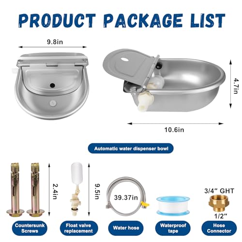 Automatic Water Dispenser for Dogs