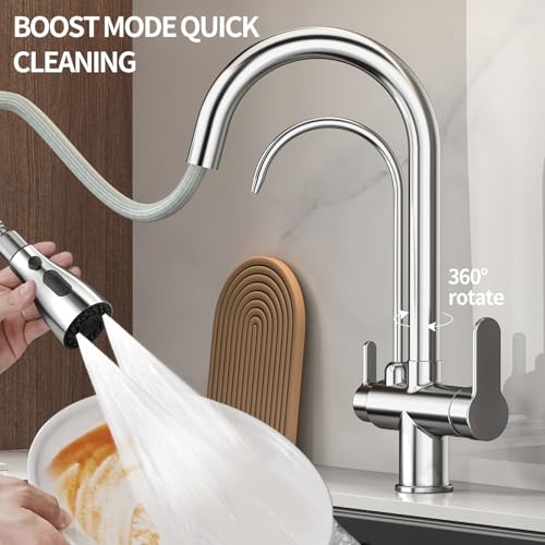 Kitchen Sink Faucet with Pull