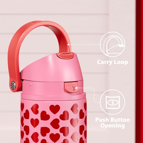 24 oz Valentine's Day Water Bottle