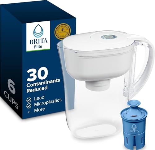 Small 6 Cup Water Filter Pitcher
