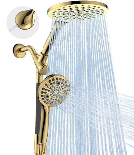 Dual Handheld Shower Head Combo