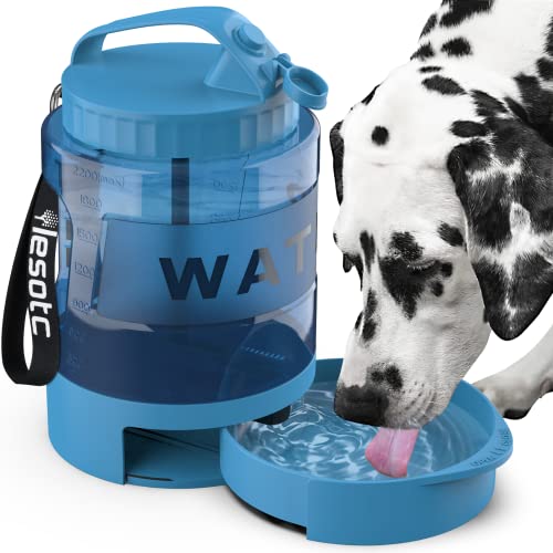 Dog Water Bowl Dispenser 77oz