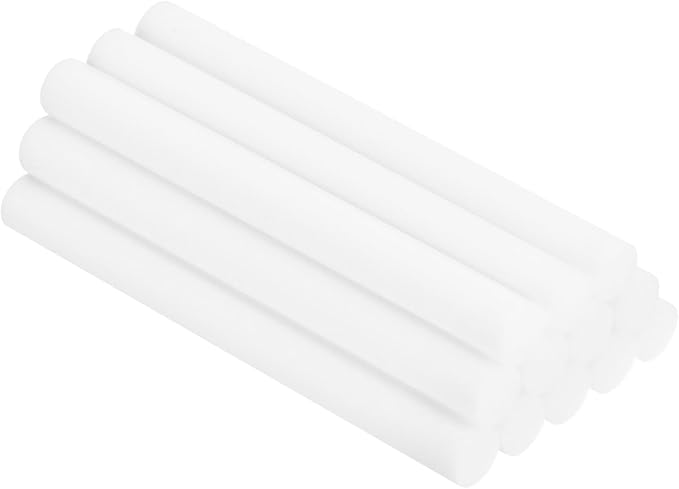 uxcell 12pcs Humidifier Cotton Stick, 10 x 100mm Refill Sticks Filter Replacement Wicks, Humidifier Filter Cotton Refill Travel Mini Humidifier Filters Sticks