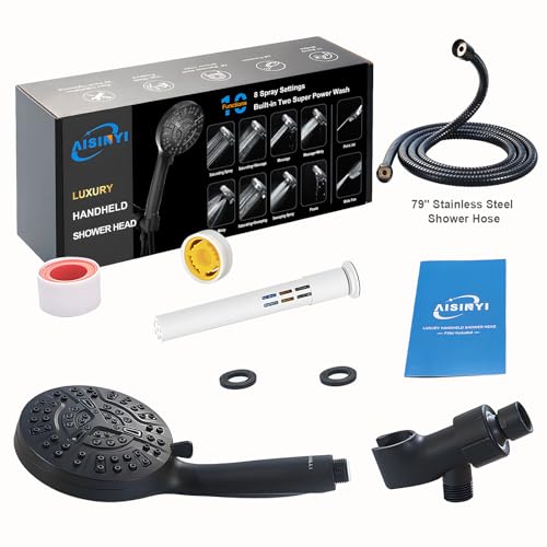 Filtered Shower Head with Handheld