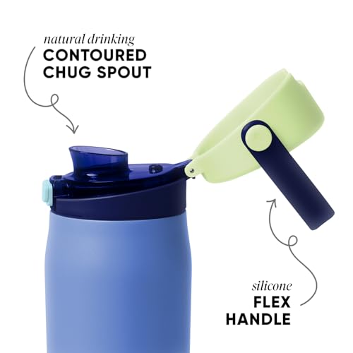 Insulated Sport Water Bottle with Chug Lid