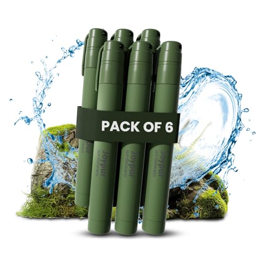 Portable Water Filter Straw for Backpacking