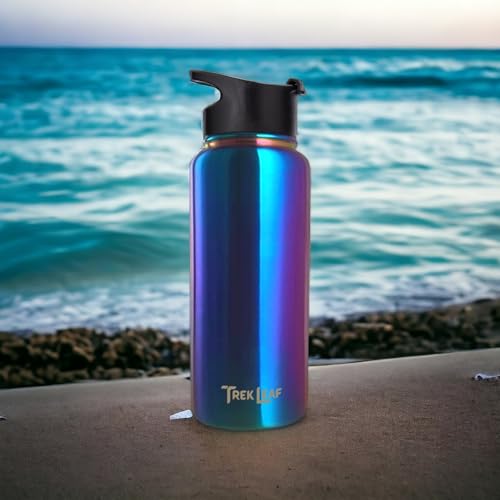Travel Water Bottle with 3 Lids