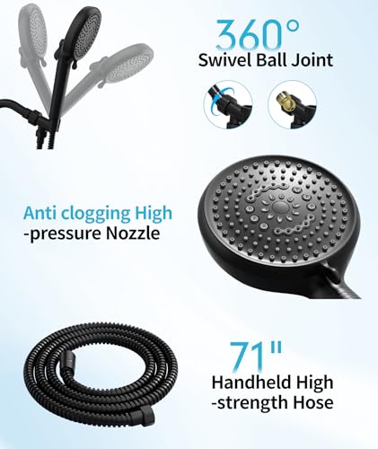Filtered Shower Head with Handheld