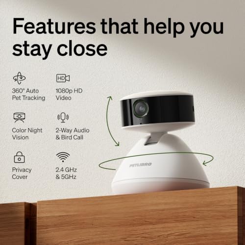 AI Dog Camera Pet Camera Indoor with Phone App [Multi