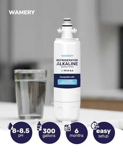 Alkaline Refrigerator Water Filter Replacement