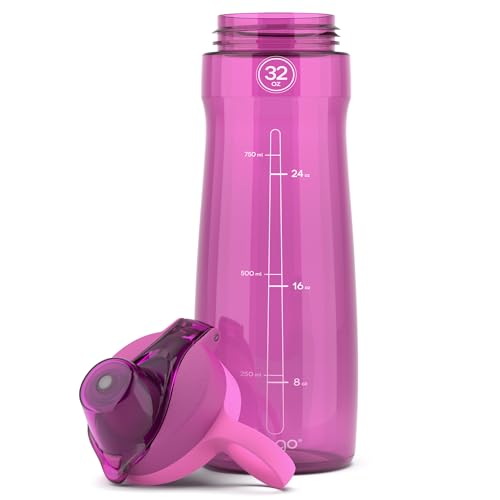 BPA Free Plastic Water Bottle with Chug Lid