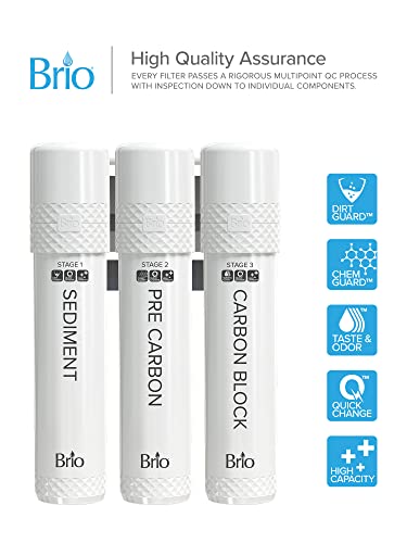 3 Stage Filter Replacement Kit for Water Cooler Dispensers (3 Count)