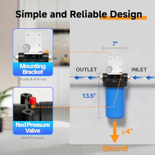 1 Stage Whole House Water Filter