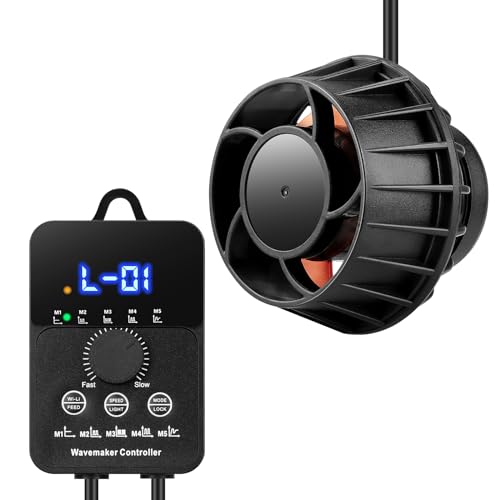 3400GPH Aquarium Wave Maker DC24V Power head with Magnetic Mounting