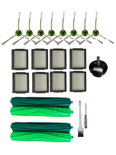 Replacement Parts for iRobot Roomba i3 i3+ i4 i4+ i6 i6+i7 i7+ i8 i8+ E5 E6 E7 &J7 J7+ Vacuum Cleaner (2 Count)