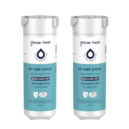 XWFE (Built-in CHIP) Refrigerator Water Filter Pack of 2 (2 Count)