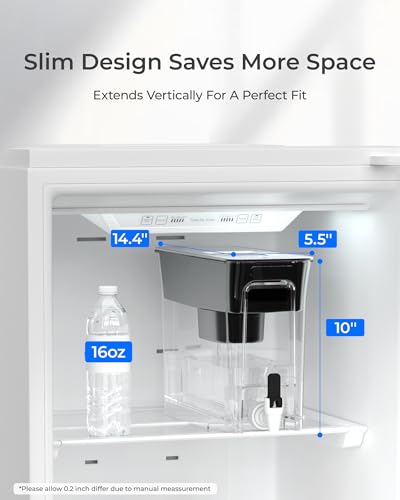 WFD 40L Water Filter Dispenser with 3 Filters
