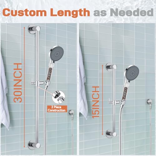Filtered Handheld Showerhead with 30