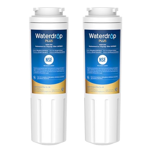 Plus UKF8001 NSF 401 Certified Refrigerator Water Filter (2 Count)
