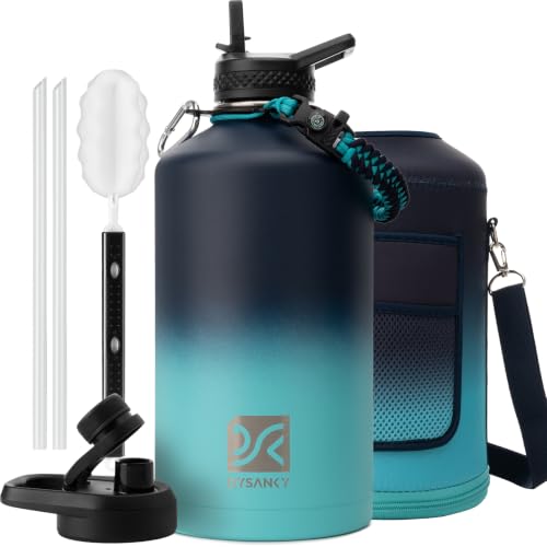 Gallon Insulated Water Bottle with Portable Carrier Bag for Outdoor