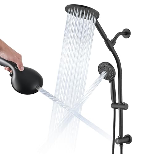 High Pressure Shower Head with Handheld Shower
