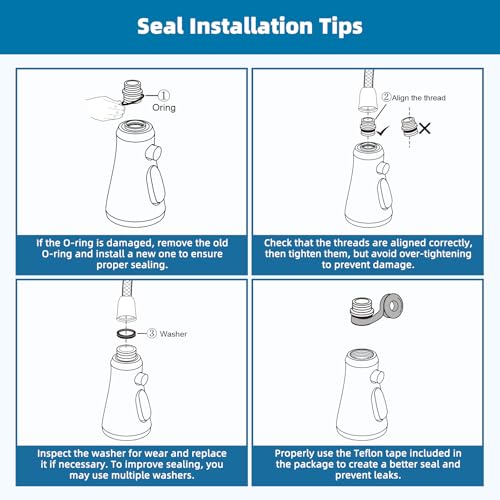 Pull Down Kitchen Faucet Head Replacement