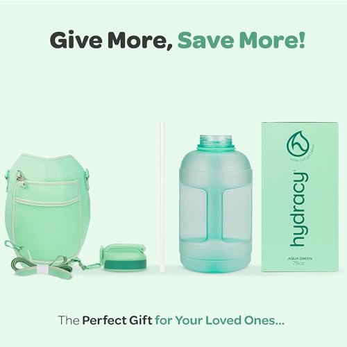 Motivational Water Bottle with Time Marker and Straw Lid 78 oz