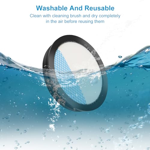 Vacuum Filter for Ryobi PCL720 PBLSV716 (6 Count)