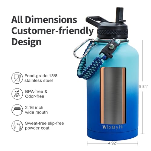 64oz Insulated Water Bottle