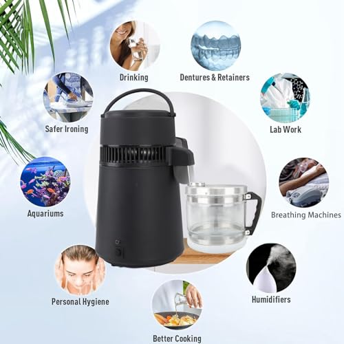 1 Gallon 4L Carafe for Countertop Distiller