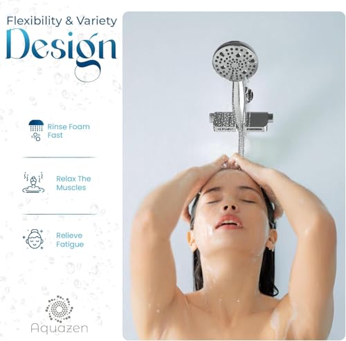Filtered Shower Head with 8