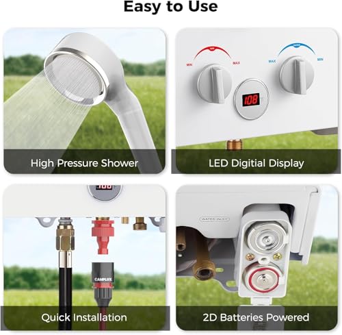 CAMPLUX 4.22 GPM Propane Water Heater