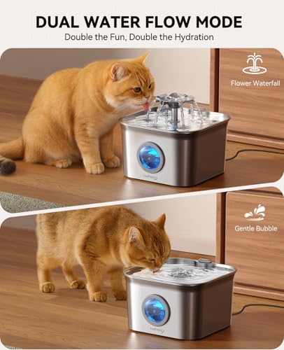 Stainless Steel Cat Water Fountain