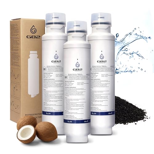 GB2 DW2053FR 10 Premium Refrigerator Water Filter (3 Count)