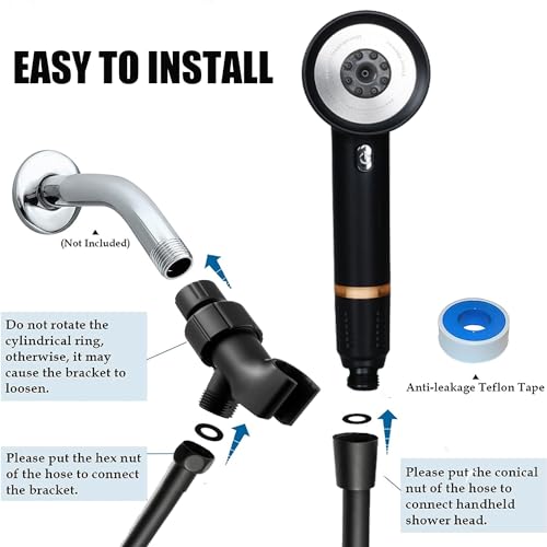 High Pressure Shower Head with Handheld