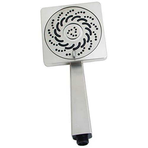 VS-5001-BN-E2 Kubos Exhilaration High Pressure Hand Held Shower Head, 2 GPM, Brushed Nickel