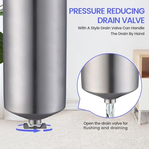 NSF ANSI 42 Stainless Steel Whole House Water Filter Housing