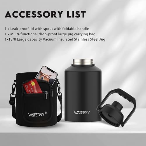 1 Gallon Water Bottle Insulated