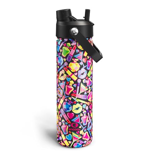 Insulated Water Bottle with Straw Stainless Steel Water Bottle