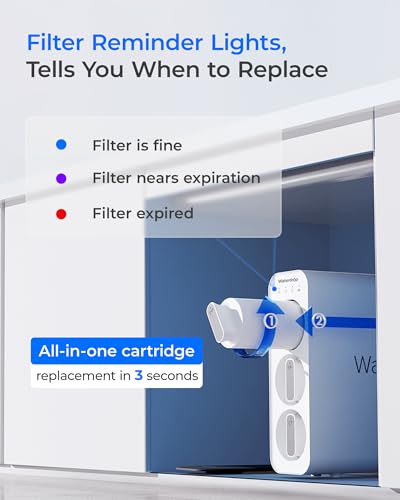 TSU 0.01 Micron Ultra Filtration Under Sink Water Filter System