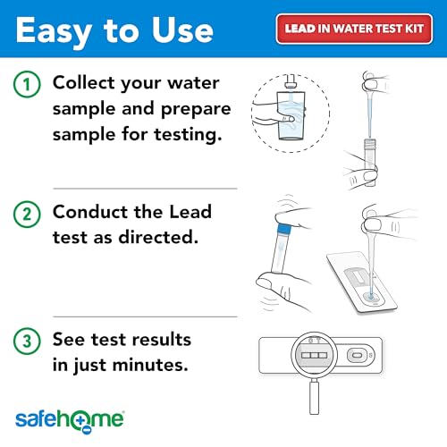 14-in-1 DIY Ultimate Drinking Water Test Kit – Includes The #1 Selling Lead & Bacteria Test Kits + 12 Additional Parameters – City Tap or Well Water
