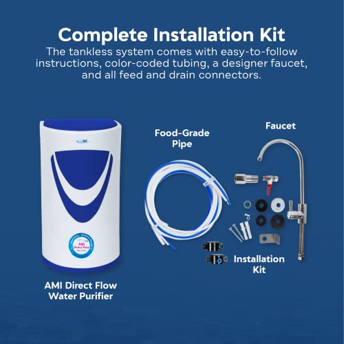 AMI Direct Flow Tankless RO Under