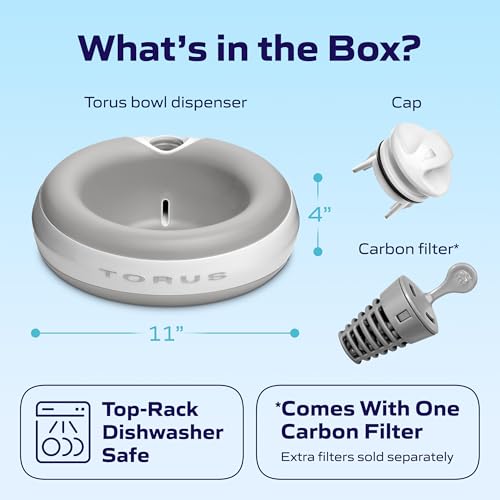 Maxi Portable Filtered Pet Water Bowl