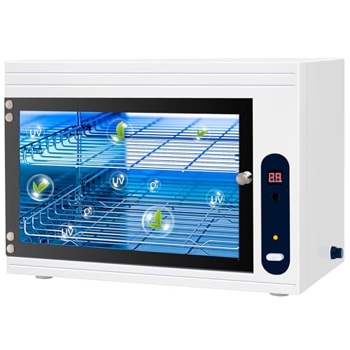 17L UV Sanitizer Cabinet Nail Tool Cleaner for Salon Beauty Tool