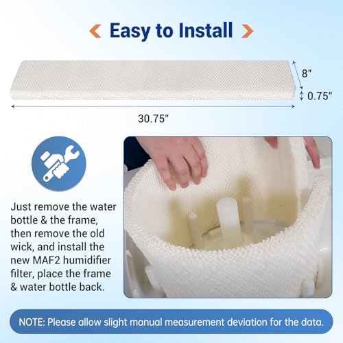MAF1 Humidifier Wicking Filter Compatible with Air