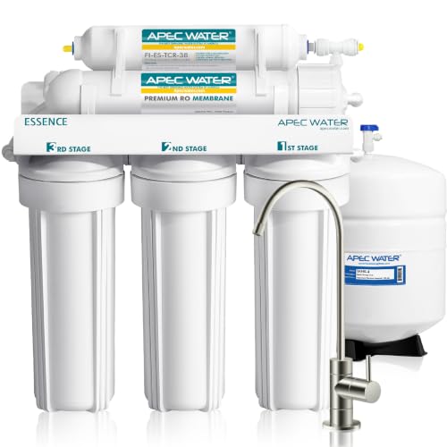 ROES-100, 5-Stage RO Water Filter System, Low Drain Ratio