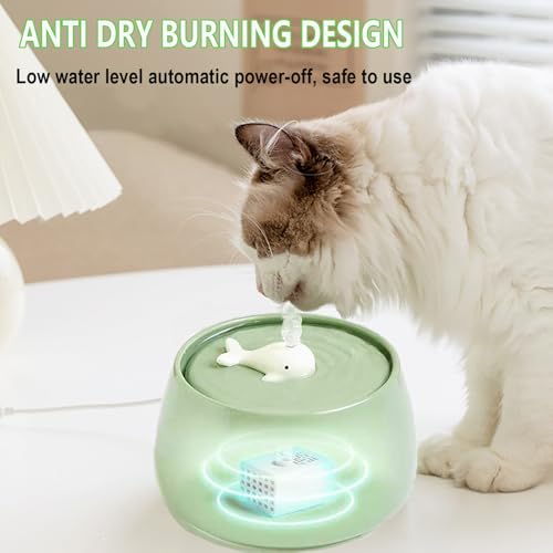 Ceramic Cat Water Fountain